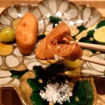 伯雲 - 松茸のフライ