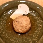 伯雲 - 岩手県産の松茸の飛龍頭