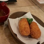 志る角 - カニクリームコロッケ(*>▽<*)