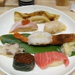 魚力海鮮寿司 - 本日のおすすめ全貫握り2300円