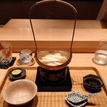 伯雲 - 鱧と松茸の小鍋仕立て