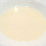 リストランテ カーザ・アルべラータ - 香取市産ピュアホワイトの冷製スープ