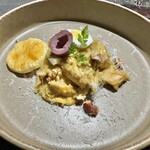 ペルー料理 bepocah - アヒ･デ･ガジーナ(鶏肉のペルー産黄色唐辛子とエバミルクで煮込んだシチュー的な)*決して辛くない