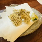 和彩むねや - クエの鱗揚げ