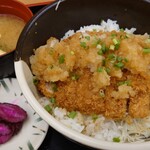 食事処　七福 - お得なおろしポン酢カツ丼