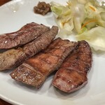 牛たん料理 閣 - たん焼き(4枚)