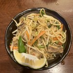 立ち呑み くにし - タイ風焼きそば