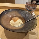 勢麟 - 梨のコンポートとアイス