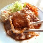 大黒家 - 生姜焼き定食　レギュラーメニュー