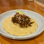 炭火串焼き 辻堂呑場 タイヨウ - かぼちゃとチョコレートのきんぴら