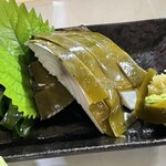 俵や - 昆布しめ鯖