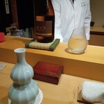 うなぎと炭焼 久松 - 冷酒（山形正宗）