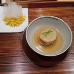 うなぎと炭焼 久松 - お椀（里芋）