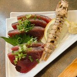 清寿司 - カツオと焼きシャコ