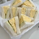 喫茶＆軽食 ラック - 玉子サンド450円
