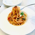 with dog coffee - 本日のパスタ