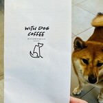 with dog coffee - メニュー