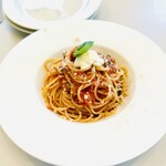 with dog coffee - 本日のパスタ