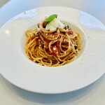 with dog coffee - 本日のパスタ