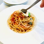 with dog coffee - 本日のパスタ