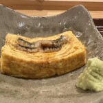 勢麟 - 鰻巻き　たっぷりの山葵