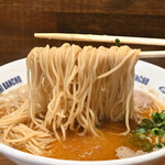 NIBOSHI MANIA - タカアシガニ煮干蕎麦の麺