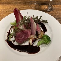 シャンパン食堂 - イチボのステーキ。柔らかい…2800円