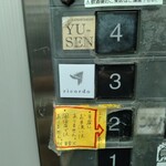 ricordo - お店があるビルのエレベーターの案内板