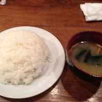 洋食 ヨコオ - ライス ＆ 味噌汁