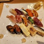 鮨やしろ - 握り15貫