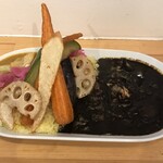 モトカレー - 素揚げ夏野菜ミルチカレーちょいチキンココナッツカレー