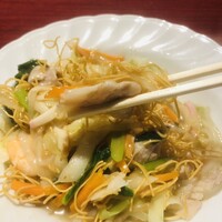 フーロン - 揚麺　パリパリ通り越してバリバリ‼️