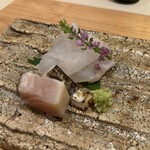 すし みむろ - お造りくえと鰆