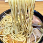 味噌っ子 ふっく - 三河屋製麺の黄色い中太麺