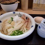 麺ごころ にし平 - ぶっかけおろしうどん　温玉追加　５８０円