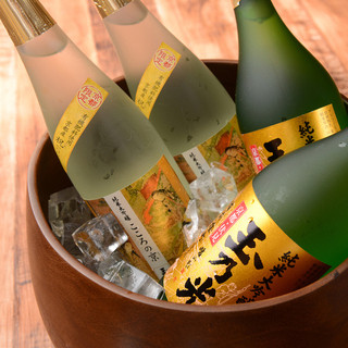 料理によく合う日本酒をご用意！