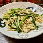 やんちゃ - そば焼+ニラ