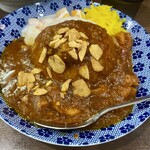 ヌードル＆スパイスカレー 今日の1番 - 本日のカレー(ガーリックトマトチキン)