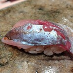 神田錦町 鮨たか晴 - アジ