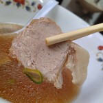 金長 - チャーシュー（ちょっと付いてる脂身最高）