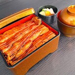 入谷鬼子母神門前のだや - ライブキッチン「うな重」