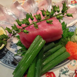 舞桜 - 太刀魚と大トロの刺身