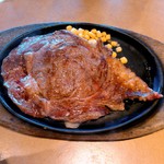 ステーキのどん - 一皿目：リブロインステーキ200g図 by ももち