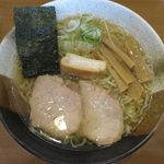 煮干らぁめん なかじま - 塩らぁめんのアップ