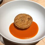 B - 画像2️⃣カニとガスパチョソース