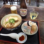 Sakae Sushi - にゅうめんとお寿司セット