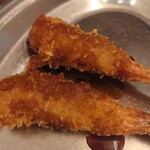 八喜為 - すみません。串カツソースふっちゃいました