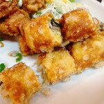 大洋軒 - 春巻＆鶏のからあげ定食③