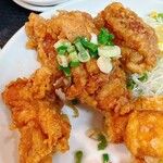 大洋軒 - 春巻＆鶏のからあげ定食⑤