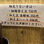 濃厚鶏そば 葵 - 替玉可能